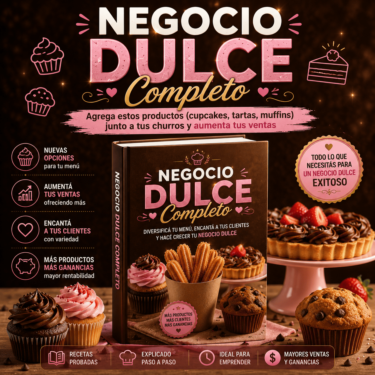Postres para Vender Junto a tus Churros